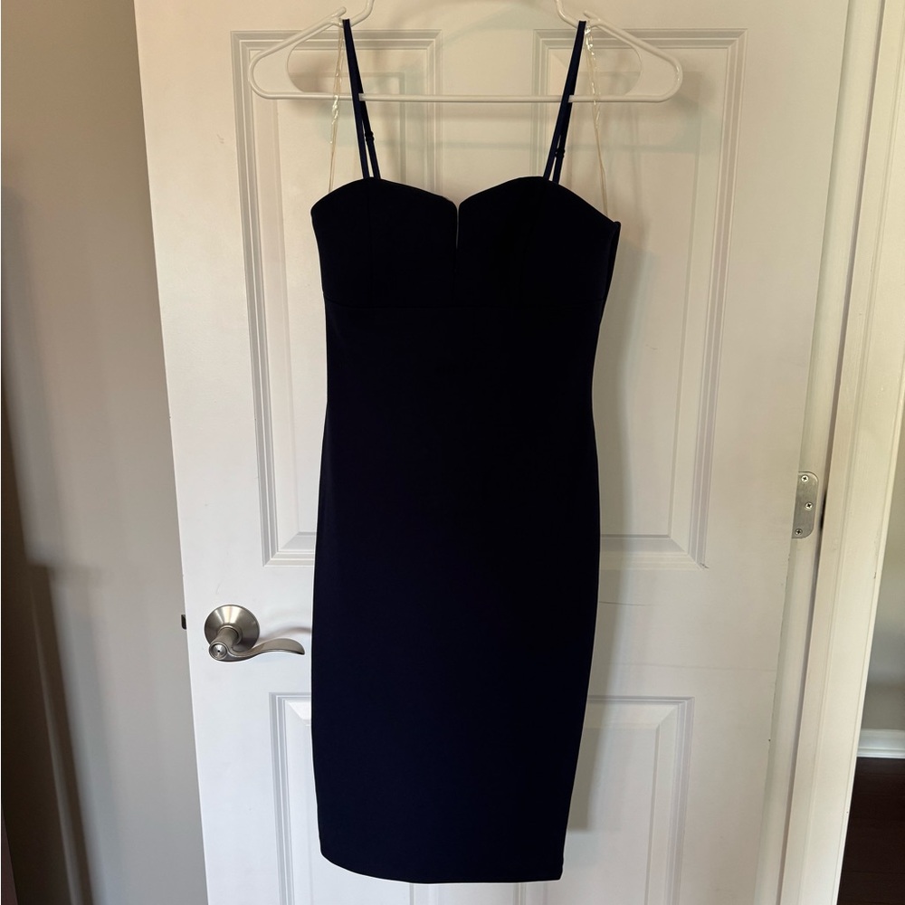 Chic Navy Blue Dress